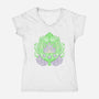 Torogochi-Womens-V-Neck-Tee-yumie