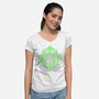 Torogochi-Womens-V-Neck-Tee-yumie