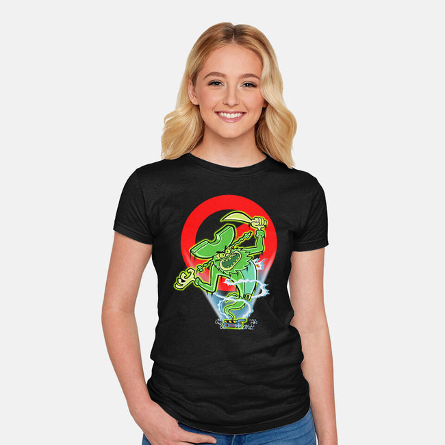 No Pirates-Womens-Fitted-Tee-nickzzarto