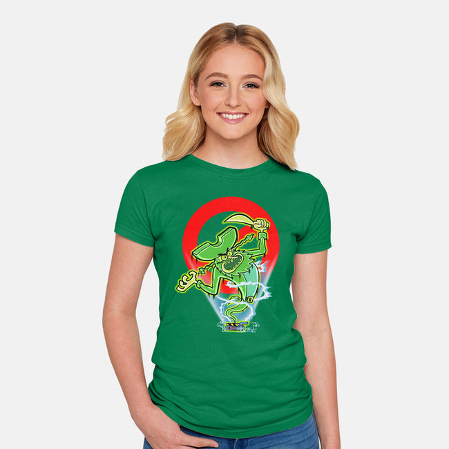 No Pirates-Womens-Fitted-Tee-nickzzarto