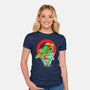 No Pirates-Womens-Fitted-Tee-nickzzarto