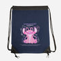 Pink Experiment-None-Drawstring-Bag-yumie