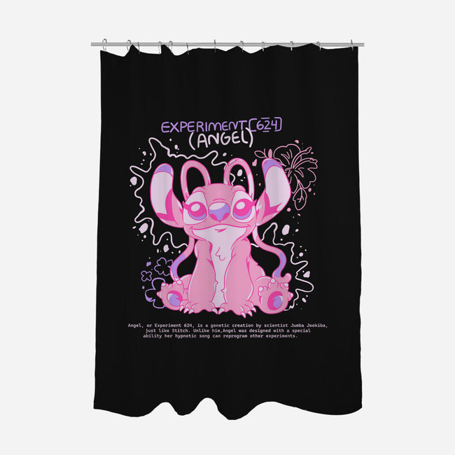 Pink Experiment-None-Polyester-Shower Curtain-yumie