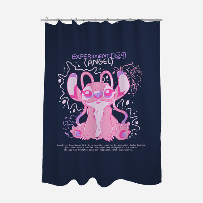 Pink Experiment-None-Polyester-Shower Curtain-yumie