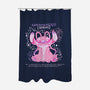 Pink Experiment-None-Polyester-Shower Curtain-yumie