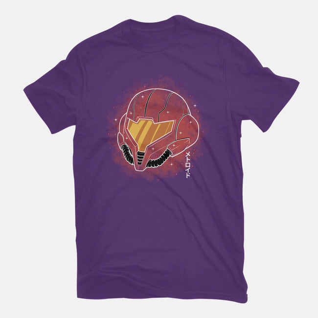 Galactic Huntress Galaxy-Womens-Fitted-Tee-Astrobot Invention