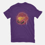 Galactic Huntress Galaxy-Womens-Fitted-Tee-Astrobot Invention