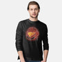 Galactic Huntress Galaxy-Mens-Long Sleeved-Tee-Astrobot Invention
