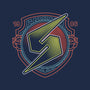 Neon Line-Art Samus Emblem-Unisex-Crew Neck-Sweatshirt-Astrobot Invention