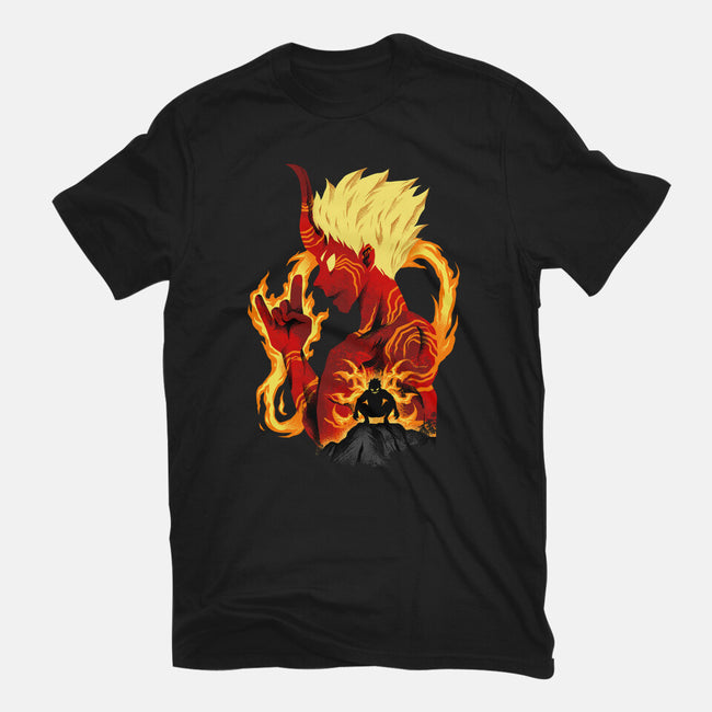 Banshoman Shadows-Womens-Fitted-Tee-spoilerinc