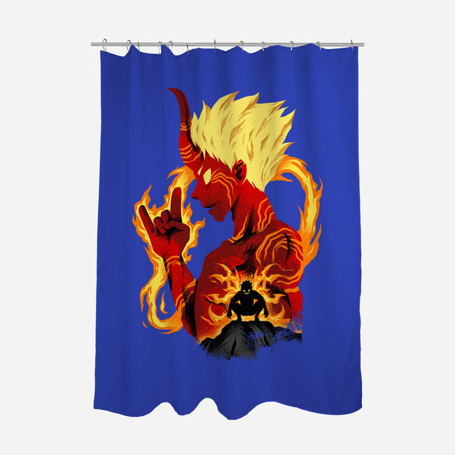 Banshoman Shadows-None-Polyester-Shower Curtain-spoilerinc