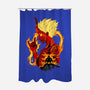 Banshoman Shadows-None-Polyester-Shower Curtain-spoilerinc