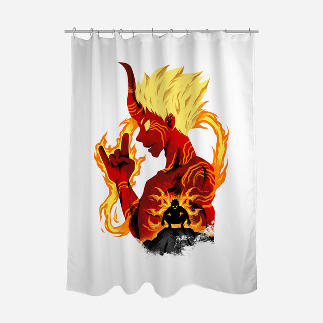 Banshoman Shadows-None-Polyester-Shower Curtain-spoilerinc