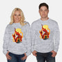 Banshoman Shadows-Unisex-Crew Neck-Sweatshirt-spoilerinc