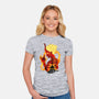 Banshoman Shadows-Womens-Fitted-Tee-spoilerinc
