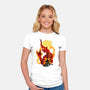 Banshoman Shadows-Womens-Fitted-Tee-spoilerinc