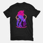 Clown Shadows-Womens-Fitted-Tee-spoilerinc