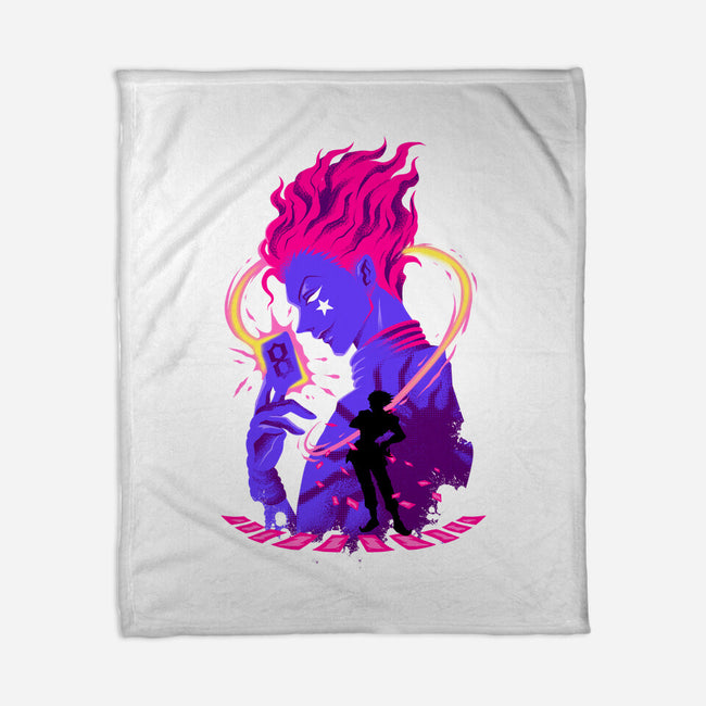 Clown Shadows-None-Fleece-Blanket-spoilerinc