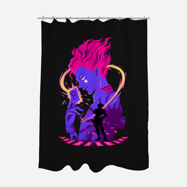 Clown Shadows-None-Polyester-Shower Curtain-spoilerinc
