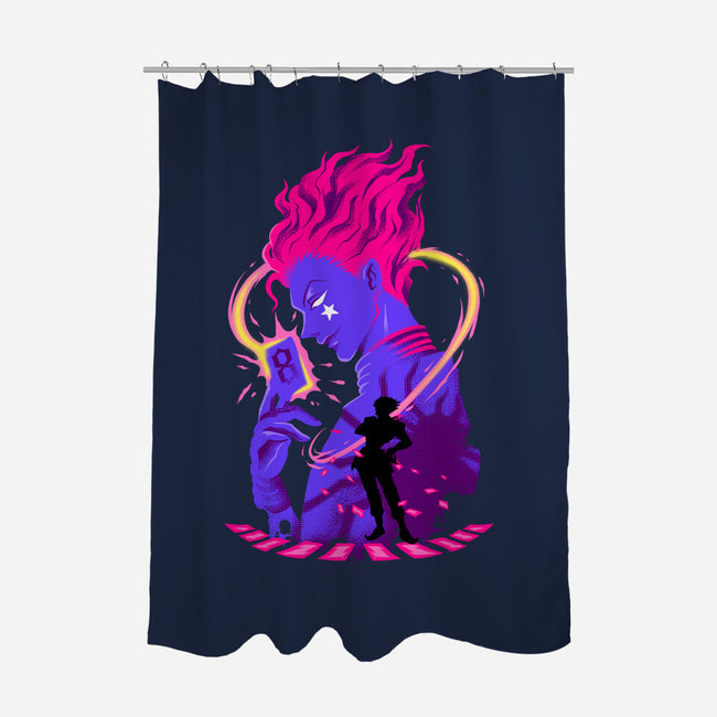 Clown Shadows-None-Polyester-Shower Curtain-spoilerinc