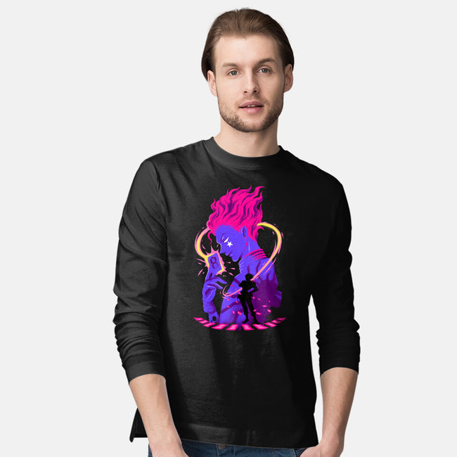 Clown Shadows-Mens-Long Sleeved-Tee-spoilerinc