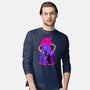 Clown Shadows-Mens-Long Sleeved-Tee-spoilerinc