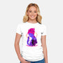 Clown Shadows-Womens-Fitted-Tee-spoilerinc
