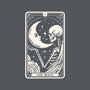 The Moon Tarot Skull-None-Adjustable Tote-Bag-Eoli Studio