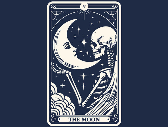 The Moon Tarot Skull