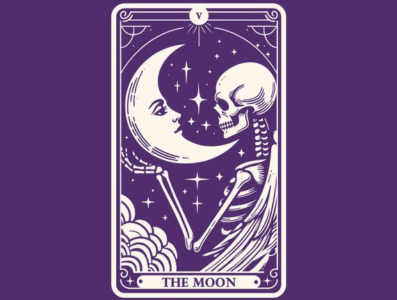 The Moon Tarot Skull