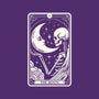 The Moon Tarot Skull-Unisex-Crew Neck-Sweatshirt-Eoli Studio