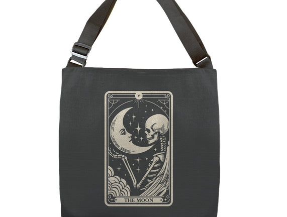 The Moon Tarot Skull