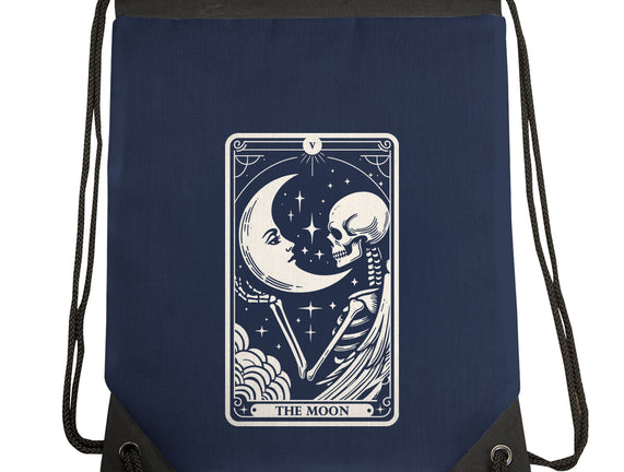 The Moon Tarot Skull