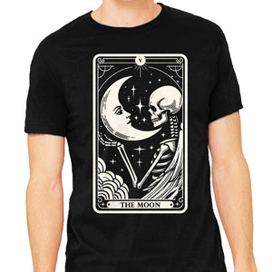 The Moon Tarot Skull