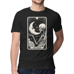 The Moon Tarot Skull
