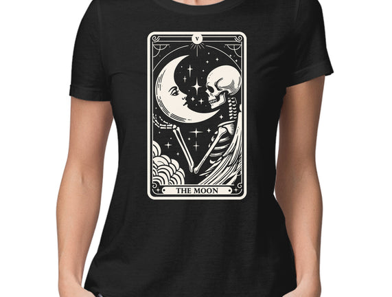 The Moon Tarot Skull