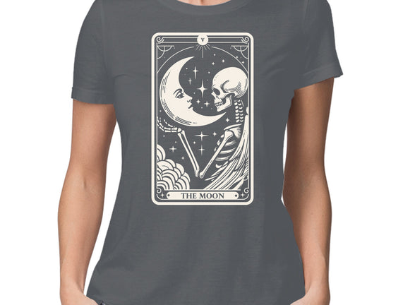 The Moon Tarot Skull