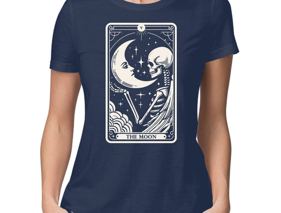 The Moon Tarot Skull