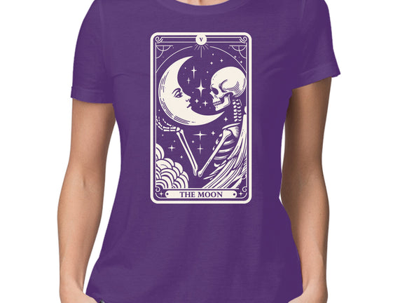 The Moon Tarot Skull