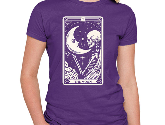 The Moon Tarot Skull