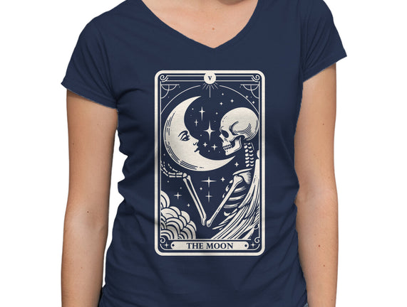 The Moon Tarot Skull