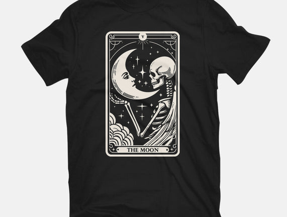 The Moon Tarot Skull