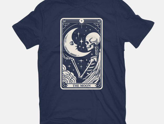 The Moon Tarot Skull