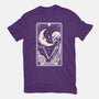 The Moon Tarot Skull-Womens-Basic-Tee-Eoli Studio