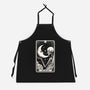 The Moon Tarot Skull-Unisex-Kitchen-Apron-Eoli Studio