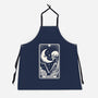 The Moon Tarot Skull-Unisex-Kitchen-Apron-Eoli Studio