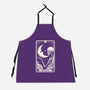 The Moon Tarot Skull-Unisex-Kitchen-Apron-Eoli Studio