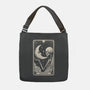 The Moon Tarot Skull-None-Adjustable Tote-Bag-Eoli Studio