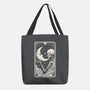 The Moon Tarot Skull-None-Basic Tote-Bag-Eoli Studio