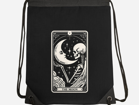 The Moon Tarot Skull